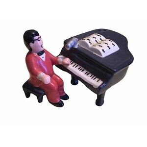 Piano Man Shakers Fritz -Floyd OCI Vintage S/P Shakers Novelty, 1990’s, Good